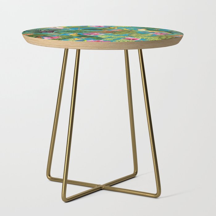 Vintage & Shabby Chic - Hot Exotic Tropical Birds Jungle Side Table Gallery Image 1