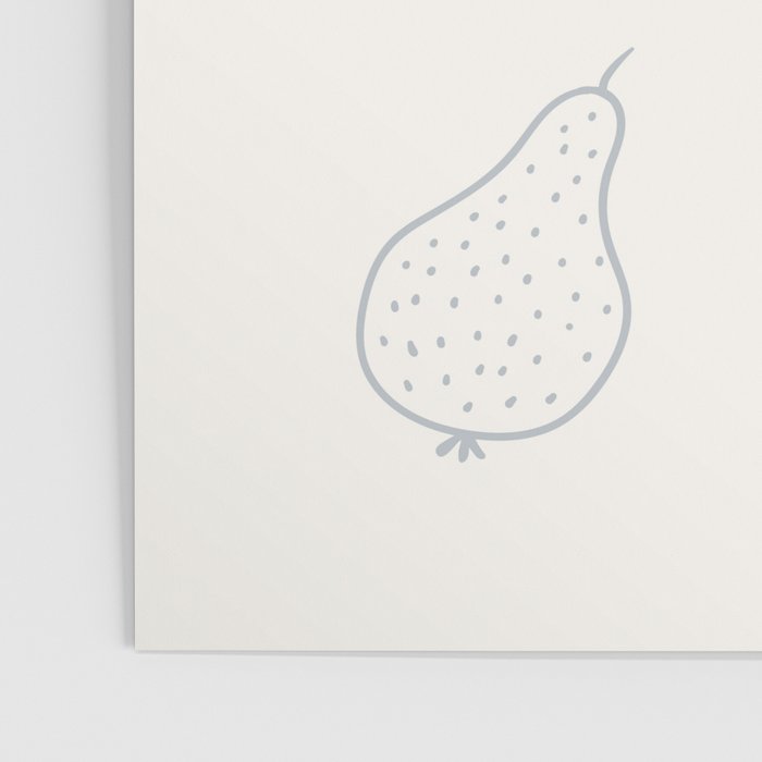 Pears in Scandinavian style Poster Gallery Image 3