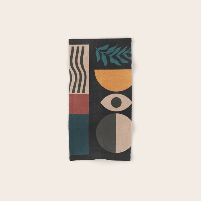 Geometric Abstraction 237 Bath Towel Gallery Image 1