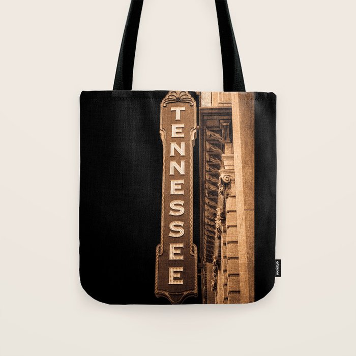 Tennessee Sign No. 2 Photography Tote Bag Gallery Image 1