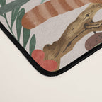 RED PANDAS IN WILD NATURE 10 Desk Mat Gallery Image 4