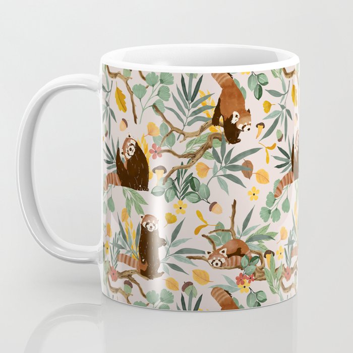 RED PANDAS IN WILD NATURE 10 Coffee Mug Gallery Image 3