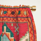 Moroccan Berber Kilim Pattern Window Curtain Gallery Image 2