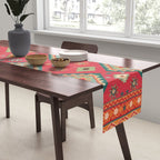 Moroccan Berber Kilim Pattern Table Runner Gallery Image 2