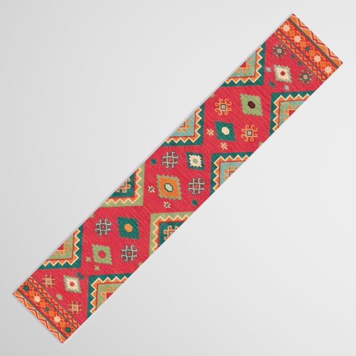 Moroccan Berber Kilim Pattern Table Runner Gallery Image 3