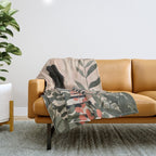 Among the Leaves Throw Blanket Gallery Image 1