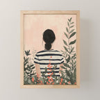 Among the Leaves Mini Art Print Gallery Image 1
