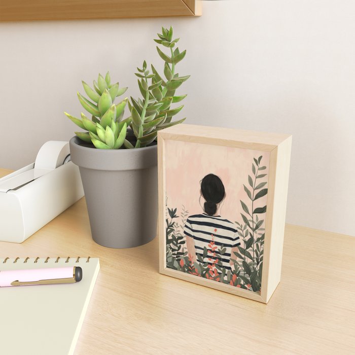 Among the Leaves Mini Art Print Gallery Image 2