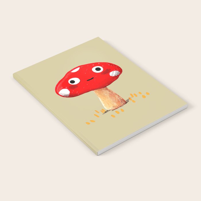 Wall-Eyed Mushroom Notebook Gallery Image 1
