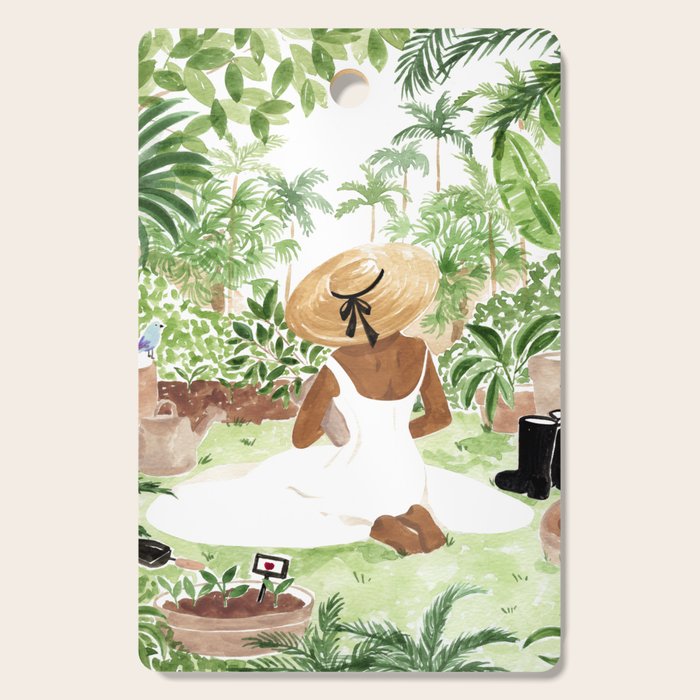 Little Gardener Cutting Board Gallery Image 1