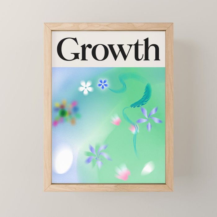 Growth: Gradient Series 03 Mini Art Print Gallery Image 1