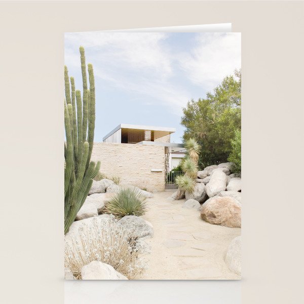 Palm Springs, California Photo Series | Cactus Modern Architecture Travel Photography Stationery Card Gallery Image 1