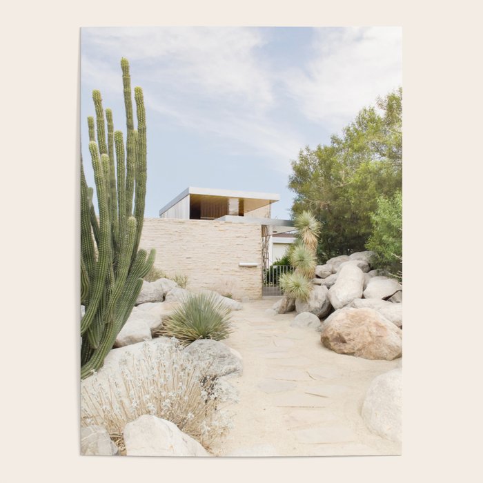Palm Springs, California Photo Series | Cactus Modern Architecture Travel Photography Poster Gallery Image 1