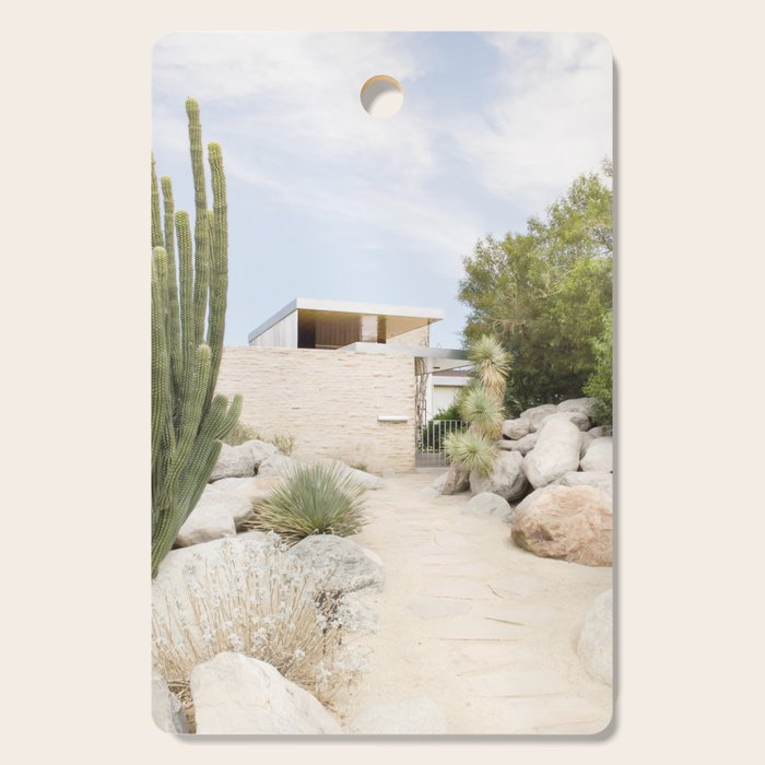 Palm Springs, California Photo Series | Cactus Modern Architecture Travel Photography Cutting Board Gallery Image 1