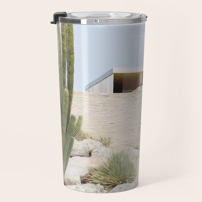 Palm Springs, California Photo Series | Cactus Modern Architecture Travel Photography Travel Mug Gallery Image 3