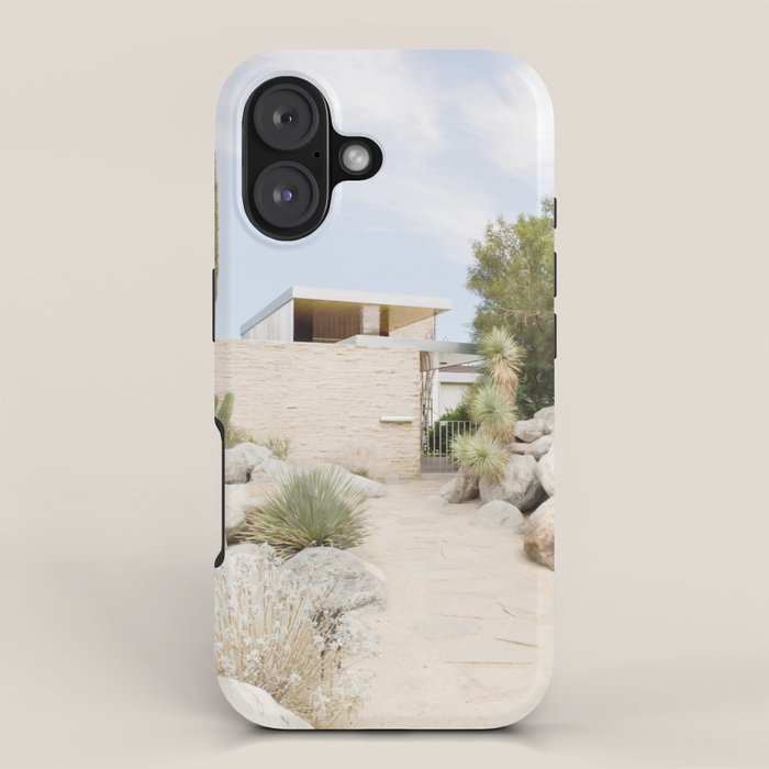 Palm Springs, California Photo Series | Cactus Modern Architecture Travel Photography iPhone Case Gallery Image 1