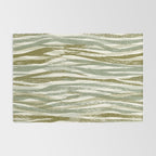 Wildlife Safari animal print green Rug Gallery Image 2