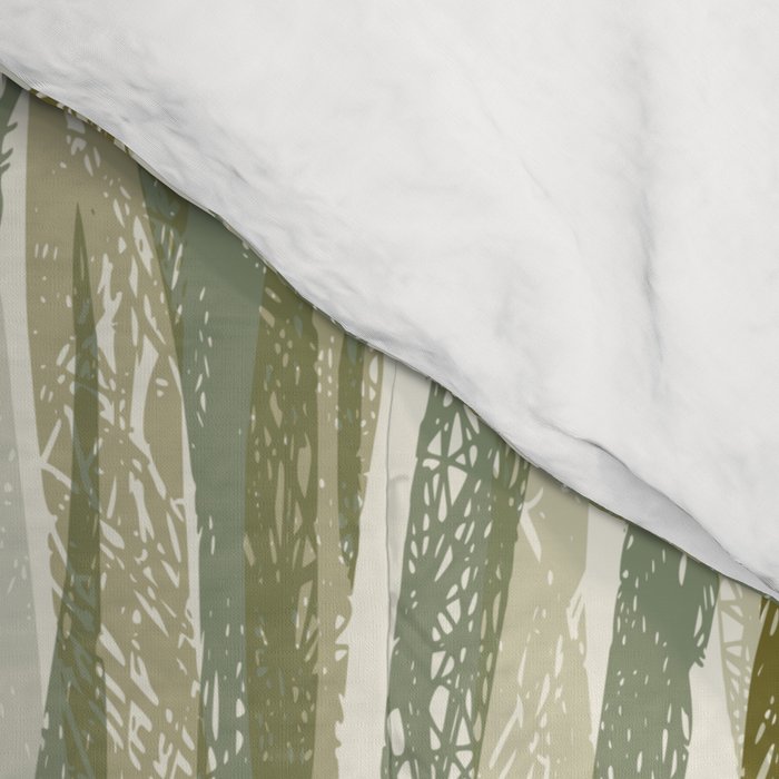 Wildlife Safari animal print green Comforter Gallery Image 4