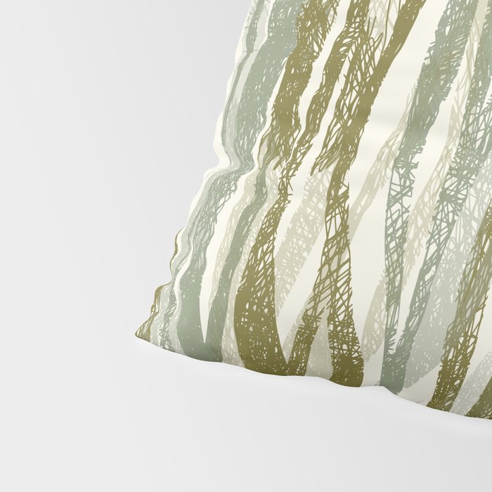 Wildlife Safari animal print green Pillow Sham Gallery Image 4