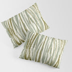 Wildlife Safari animal print green Pillow Sham Gallery Image 3