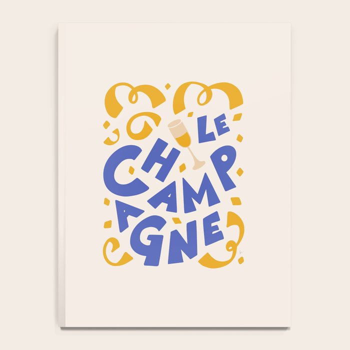 Le Champagne French Notebook Gallery Image 4