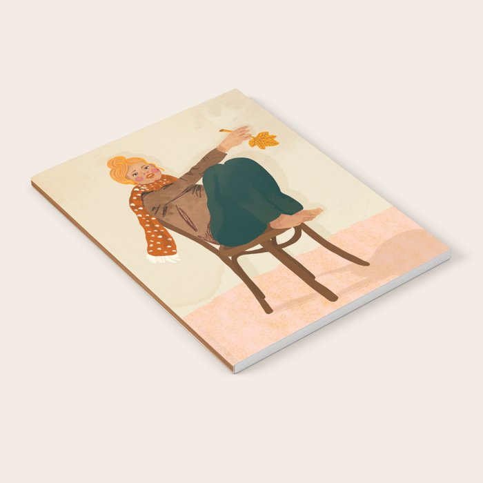 Girl who Loves Autumn Notebook Gallery Image 1