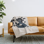 Space Mermaid Throw Blanket Gallery Image 1