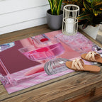 Pink Party2 Outdoor Rug Gallery Image 2
