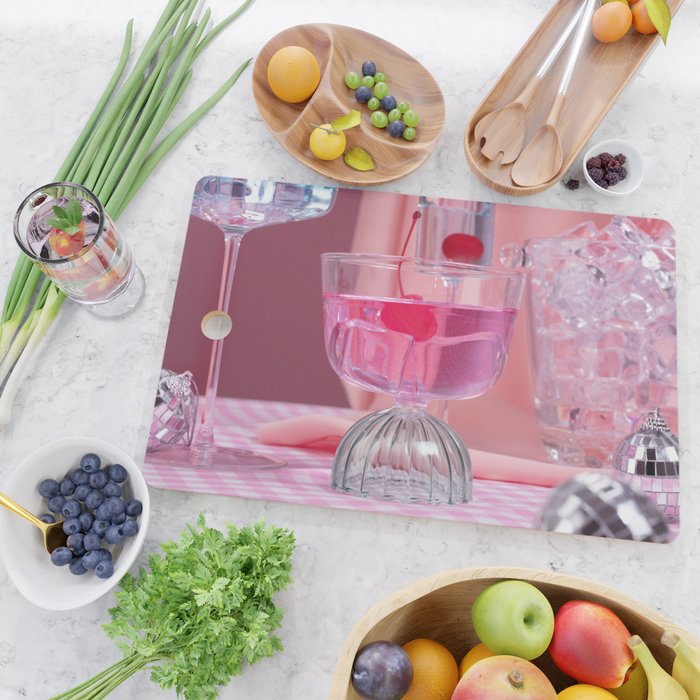 Pink Party2 Cutting Board Gallery Image 2
