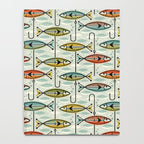 Vintage Color Block Fish Notebook Gallery Image 4