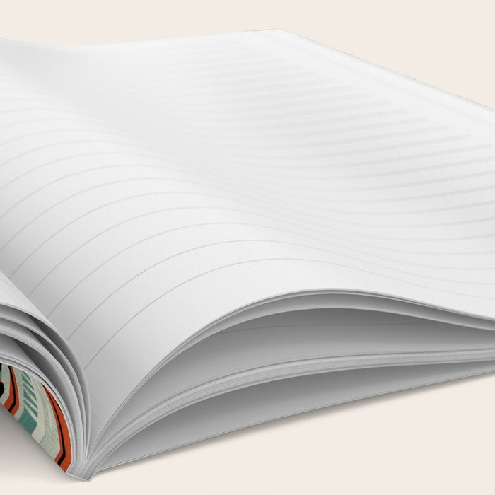 Vintage Color Block Fish Notebook Gallery Image 2