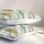 Vintage Color Block Fish Pillow Sham Gallery Image 3