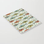 Vintage Color Block Fish Notebook Gallery Image 3