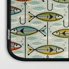 Vintage Color Block Fish Laptop Sleeve Gallery Image 3