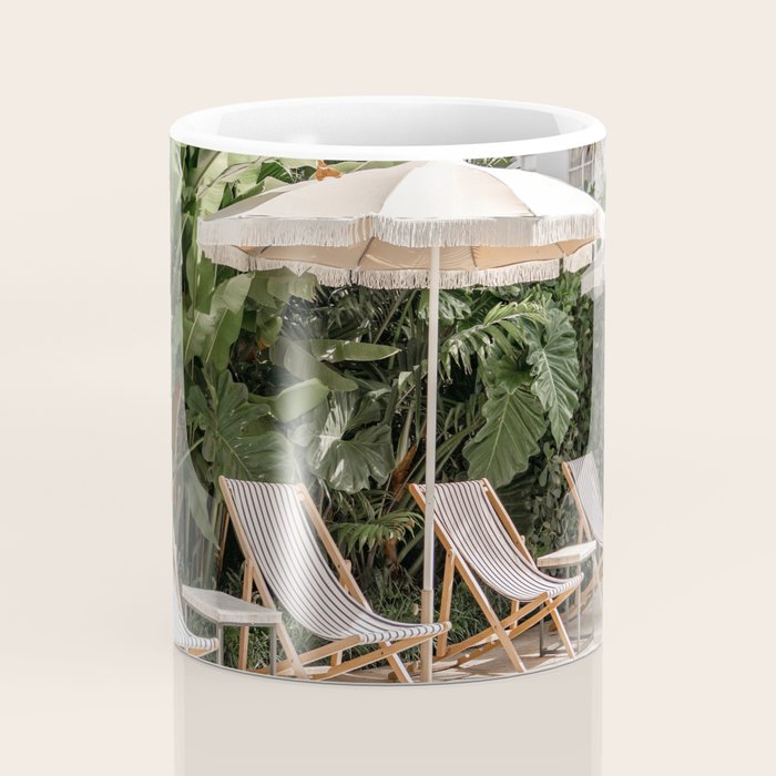 Miami Beach, Florida, Poolside Palm Trees Coffee Mug Gallery Image 4