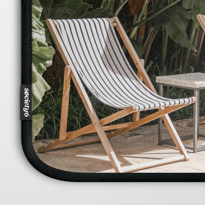 Miami Beach, Florida, Poolside Palm Trees Laptop Sleeve Gallery Image 3