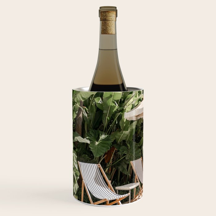 Miami Beach, Florida, Poolside Palm Trees Wine Chiller Gallery Image 2