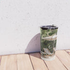 Miami Beach, Florida, Poolside Palm Trees Travel Mug Gallery Image 4