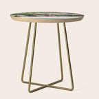 Miami Beach, Florida, Poolside Palm Trees Side Table Gallery Image 1