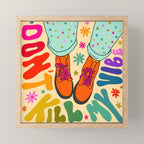 Don't Kill My Vibe Mini Art Print Gallery Image 1