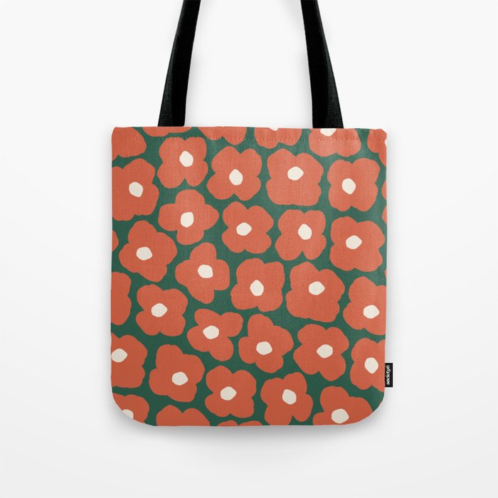 I Love Flowers Tote Bag Gallery Image 1
