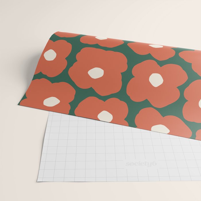 I Love Flowers Wrapping Paper Gallery Image 2