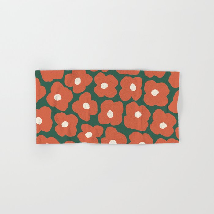 I Love Flowers Bath Towel Gallery Image 1