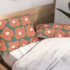 I Love Flowers Pillow Sham Gallery Image 2