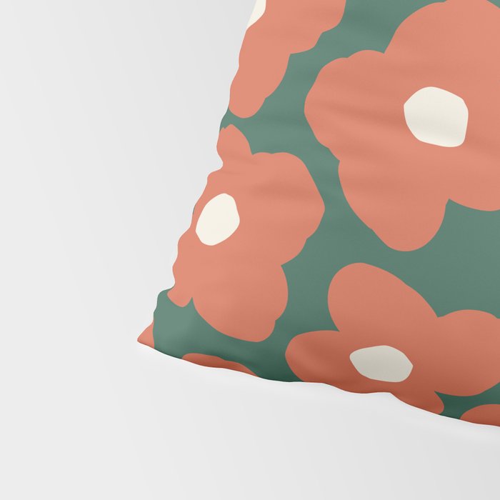 I Love Flowers Pillow Sham Gallery Image 4