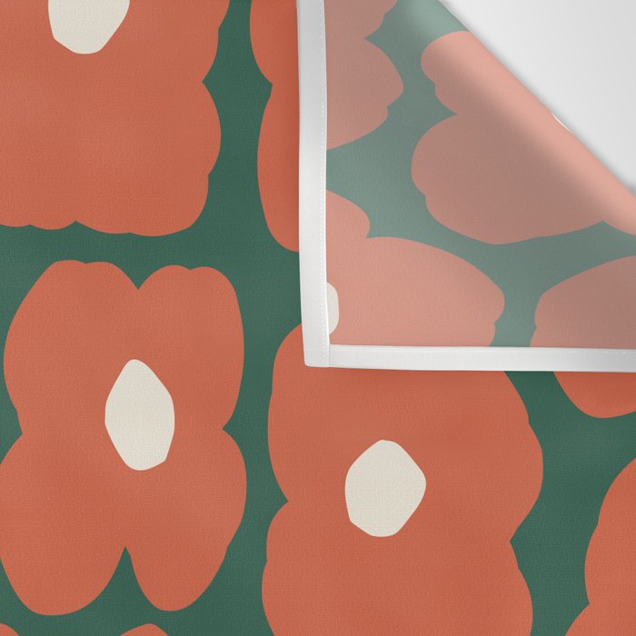 I Love Flowers Wall Tapestry Gallery Image 3