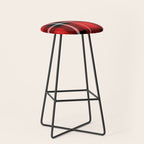 Red + Black Plaid Stool Gallery Image 1