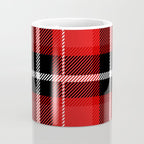 Red + Black Plaid Coffee Mug Gallery Image 4