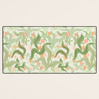 Wavy Plants Pattern Desk Mat Gallery Image 3
