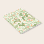 Wavy Plants Pattern Notebook Gallery Image 2